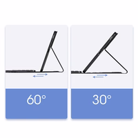 Dux Ducis Bluetooth klaviatūros dėklas (TK serija) Samsung Tab S6 Lite - juodas