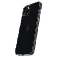 Spigen Crystal Flex dėklas telefonui iPhone 15 Plus - pilkas/skaidrus