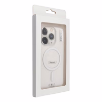 Drop Glue spalvingas magnetinis dėklas telefonui, suderinamas su MagSafe, skirtas SAMSUNG A16 5G / A16 4G, baltas