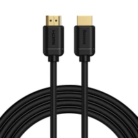 Baseus HDMI 2.0 kabelis 4K 60 Hz 3D HDR 18 Gbps 3 m juodas (CAKGQ-C01)