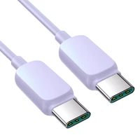 Joyroom Multi-Color Series A14 USB-C / USB-C 100W kabelis 1.2 m - violetinis