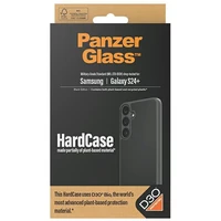 PanzerGlass HardCase su D3O® Bio ir karinio lygio sertifikatu Samsung Galaxy S24+ - skaidrus ir juodas