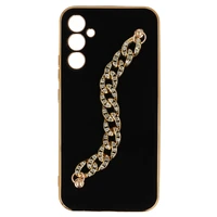 Dėklas telefonui Samsung Galaxy A34 5G dizainas 4 juodas