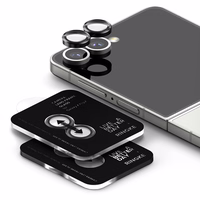 Ringke kameros rėmelio apsauga 2 vnt. Samsung Galaxy Z Flip 7 - juoda