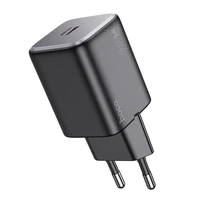 Įkroviklis Hoco USB-C QC PD 20W N40 juodas