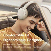 Rock Ausinės O3 ANC bluetooth šviesiai pilkos