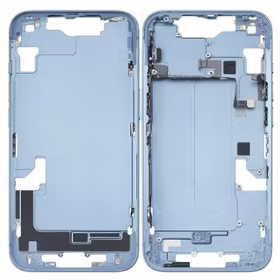 Vidinis korpusas iPhone 14 Blue su šoniniais mygtukais originalus (used Grade B)