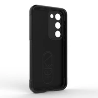 Magic Shield dėklas Samsung Galaxy S23+ lankstus šarvuotas dangtelis mėlynas