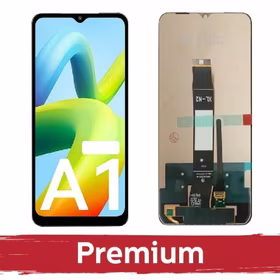 Ekranas skirtas Xiaomi Redmi A1 (A1+) / Redmi  A2 (A2+) juodas OEM