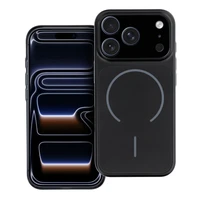 Dėklas MAKE 17 suderinamas su MagSafe skirtas IPHONE 11 Pro Max juodas