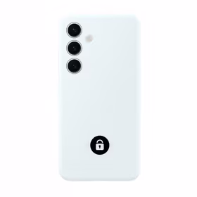 Dėklas "Silicone Cover" skirtas Samsung A135 A13 4G / A137 A13 4G / White / su įpakavimu