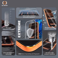 Grūdintas stiklas Tel Protect 10X HD DLC Diamond Coating for Iphone 17 Pro Max (envelope)