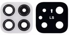 Samsung A226 A22 5G kameros stikliukas White (only lens) ORG