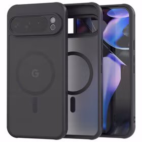Spacecase Dėklas Hybrid Mag Google Pixel 9 Pro XL juodas