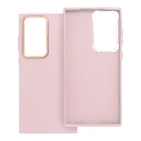Dėklas telefonui FRAME SAMSUNG S23 Ultra pudros rožinis