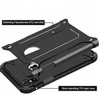 ARMOR dėklas telefonui IPHONE X juodas