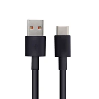 USB A į Type C 3.0 2A kabelis HD2 1 m juodas