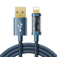 Kabelis su USB-A / "Lightning" / 2,4A / 1,2 m "Joyroom" S-UL012A12 (mėlynas)