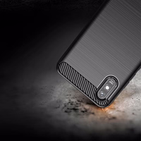 CARBON dėklas telefonui XIAOMI Redmi 9A / 9AT juodas