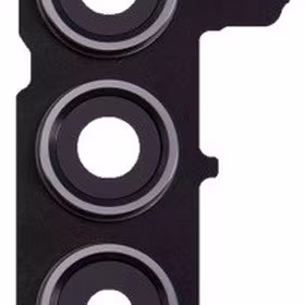 Samsung S721 S24 FE kameros stikliukas su rėmeliu Black ORG