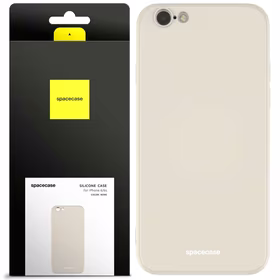 Spacecase silikoninis dėklas iPhone 6/6s kaulo spalvos