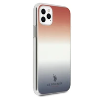 US Polo USHCN65TRDGRB iPhone 11 Pro Max raudona-mėlyna Gradient Pattern Collection
