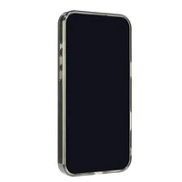 Audi IML Siuvinėjimo raštas Magnetinis iPhone 16 Plus 6.7" juodas/juodas kietas dėklas AU-IMLMIP16M-Q5/D3-BK