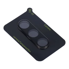 5D pilno klijavimo kameros apsauginis stiklas - Samsung Galaxy S23 Plus juodas