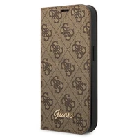 Guess GUBKP14XHG4SHW iPhone 14 Pro Max 6.7 "ruda / ruda knyga 4G Vintage Gold Logo