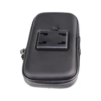 Dviračio telefono laikiklis vandeniui atsparus, universalus laikiklis dviračiams ir motociklams XL dydžio (maks. telefono dydis: 165 mm x 80 mm) - juodas (be vairo tvirtinimo)