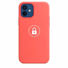 Dėklas "Silicone Case" skirtas iPhone 12 Pro Max / Pink Citrus / su įpakavimu
