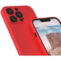 Telefono dėklas "Soft Silicone" Samsung A556 A55 5G raudonas