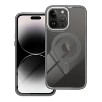 COLOR EDGE MAG COVER dėklas telefonui suderinamas su Magnetiniu IPHONE 16 titano pilka
