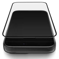 Uniq Optix matinės tekstūros grūdintas stiklas iPhone 15 / 14 Pro su aplikatoriumi