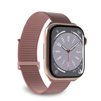 Puro Sport nailoninis dirželis Apple Watch 38 / 40 / 41 mm – rožinės spalvos