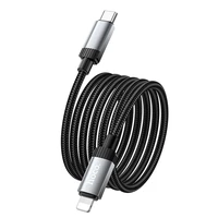 Kabelis (m) USB-C į Lightning Hoco PD 27W 1 m X117 - juodas (m)