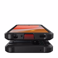 Hibridinis šarvuotas dėklas Samsung Galaxy A26 - sidabrinis