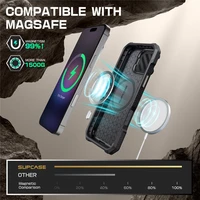 Supcase UB XT Mag dėklas su MagSafe skirtas iPhone 16 Pro Max - pilkas