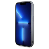 Guess Sequin Script Metal dėklas telefonui iPhone 14 Pro Max – sidabrinis