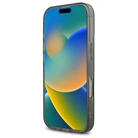 Karl Lagerfeld KLHCP16XHKHDCELK iPhone 16 Pro Max 6.9" juodas/juodas kietas dėklas IML Rhinestones Karl galva