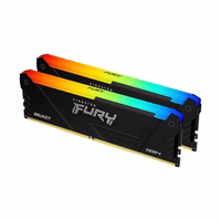 Kingston Technology FURY Beast RGB atminties modulis 32 GB 2 x 16 GB DDR4 3600 MT/s 288-pin DIMM