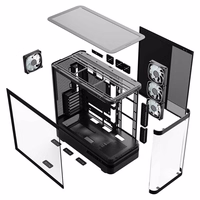 MODECOM kompiuterio korpusas Volcano AQ200 ARGB Midi Juoda