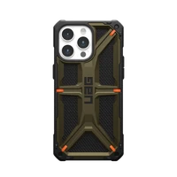 UAG Monarch dėklas telefonui iPhone 15 Pro Max - žalias kevlaras