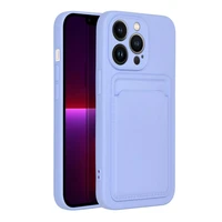 Kortelių dėklas telefonui IPHONE 13 Pro violetinis