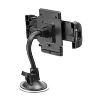 FORCELL F-GRIP Regular 17 cm automobilio laikiklis priekinio stiklo / prietaisų skydelio / oro angai juodas