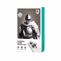 Joyroom JR-MFY0258 apsauginis stiklas iPhone 16/16 Plus objektyvams - žalia