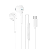 Borofone ausinės BM100 Fuente su mikrofonu Type C (DAC) baltos