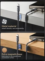 USB kabelis Joyroom SA-50 USB-C to USB-C 60W 1.2m tamsiai pilkas