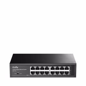 Cudy GS1016 tinklo komutatorius Gigabit Ethernet (10/100/1000) Juoda
