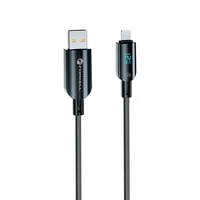 FORCELL F-ENERGY C273 kabelis USB A į Lightning 2,4A 12W Digital 1,2 m juodas